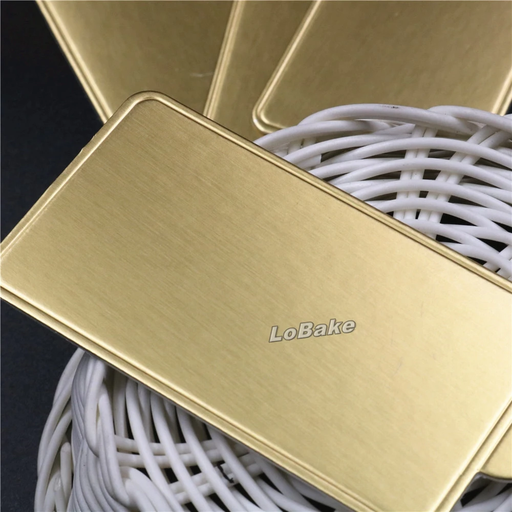 (100 pcs/pack) Latest 9*5cm disposable golden rectangle shape hard paper cake placemat for birthday cake slice holder baking