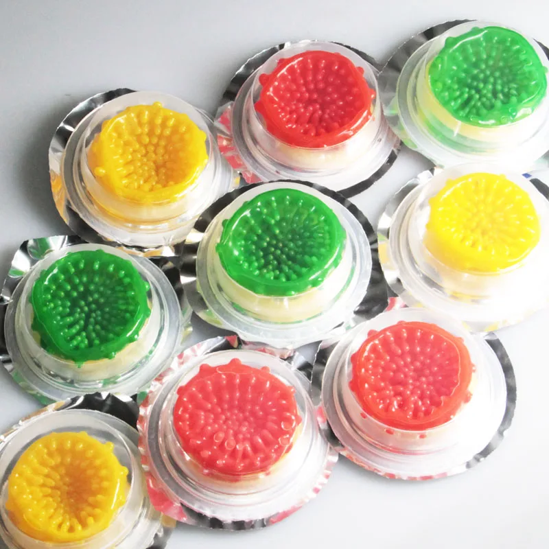10PCS Lasting Dotted Condoms Confidential Gspot Stimulating Vibrator Sleeve Sex Toys Penis Sheath Cock ring tendrils and thorns view 5