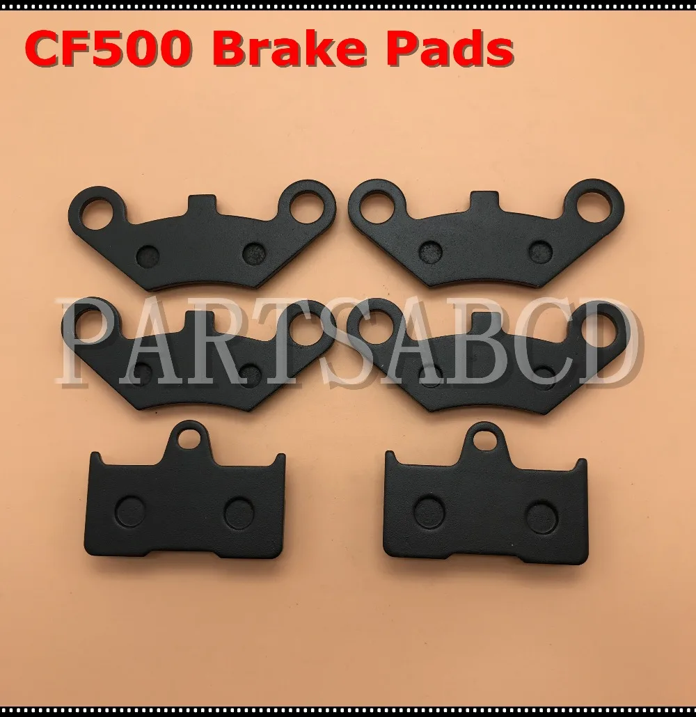 

3 Sets Semi metallic Front Rear Brake Pad For CFmoto CF500 500 500CC CF600 600 600CC X5 X6 X8 U5 ATV UTV Shineary