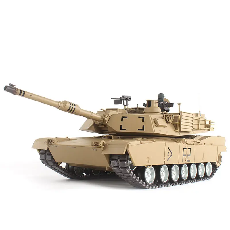 2.4G 1/16 US M1A2 Abrams Radio Remote Control Battle Tank RC Tank Model Toy