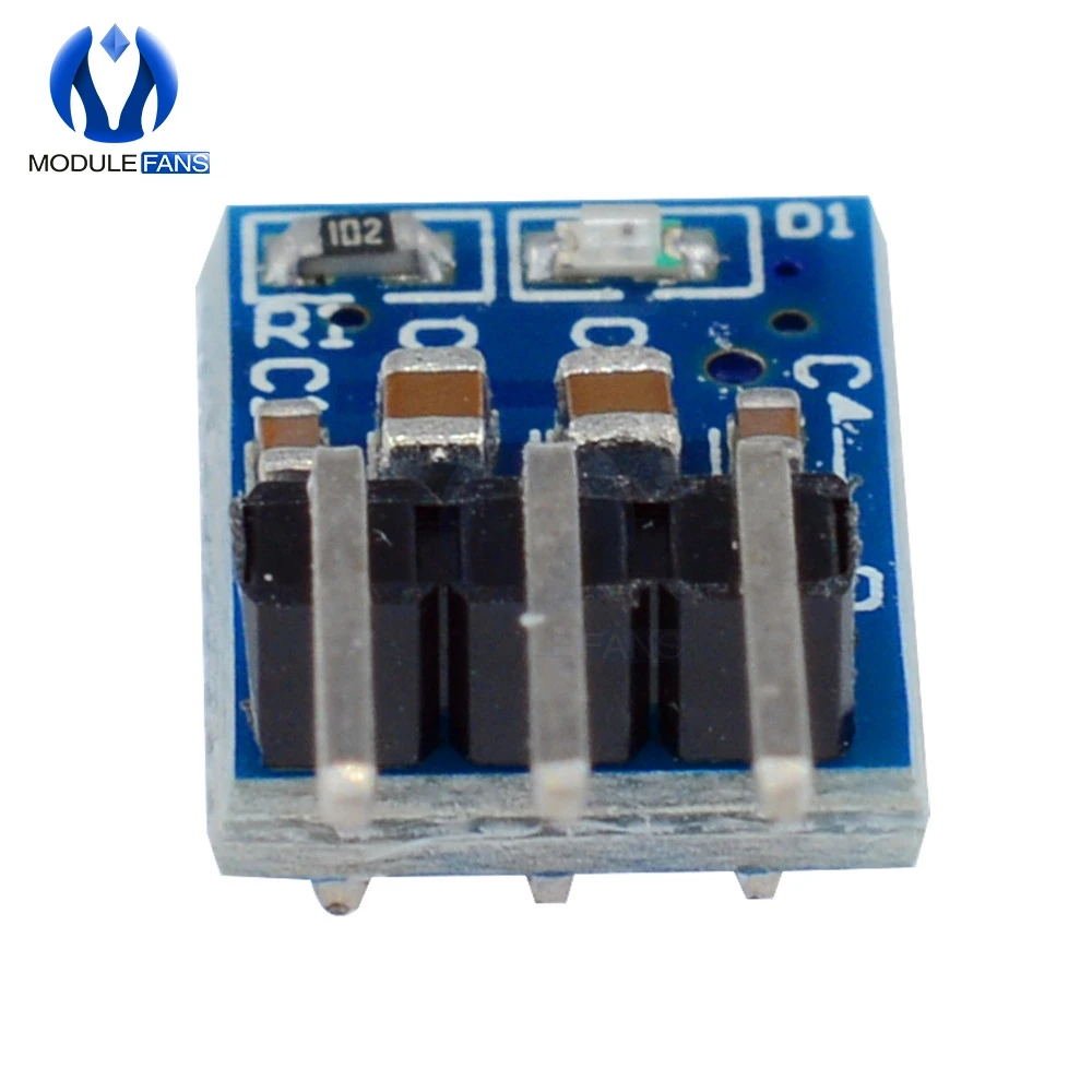 5pcs 5V To 3.3V DC-DC Step Down Power Supply Buck Module AMS1117 800MA Automatic Adjustable Boost Board Start Limit Voltage