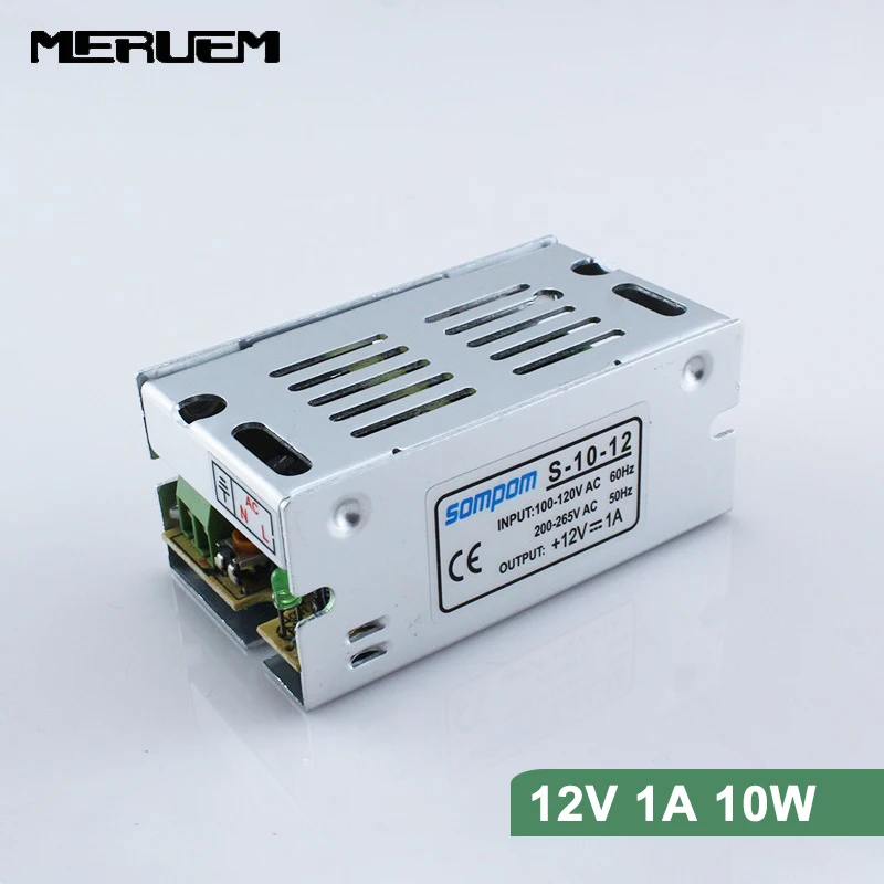 1Pcs 10W-400W lighting Transformers  AC 85V -265V to DC 12V Switch Power Supply Adapter Converter For RGB LED Strip light Driver