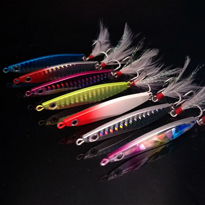 Cuchara de Jigging Marina – Señuelo Metálico Vertical para Pesca - imagen 3