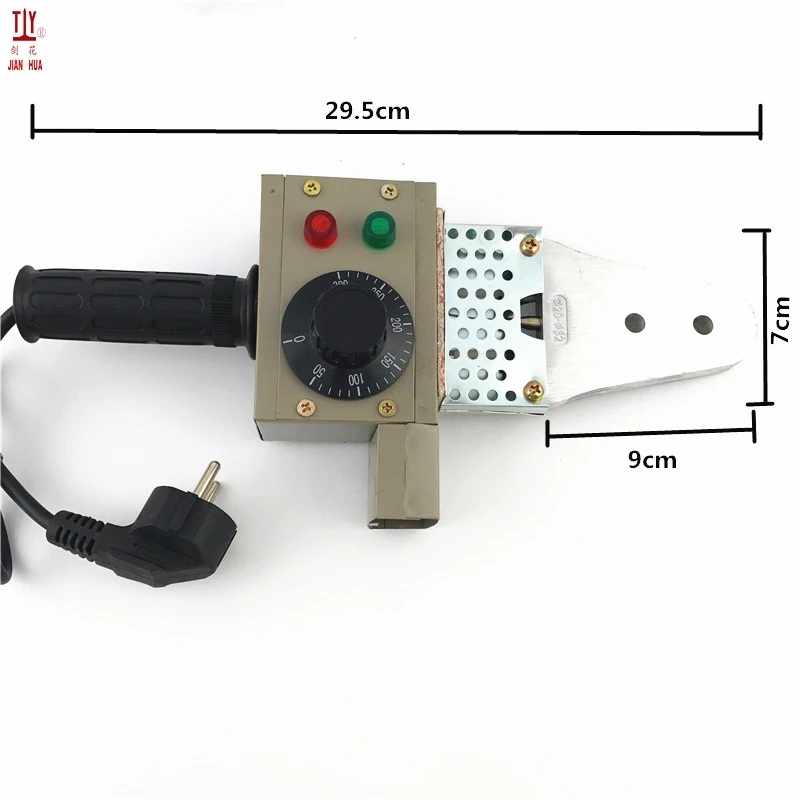 1 Set Temperature controled paper box plastic welder 20-32mm 220V 600W hot melt machine, ppr pipe welding machine