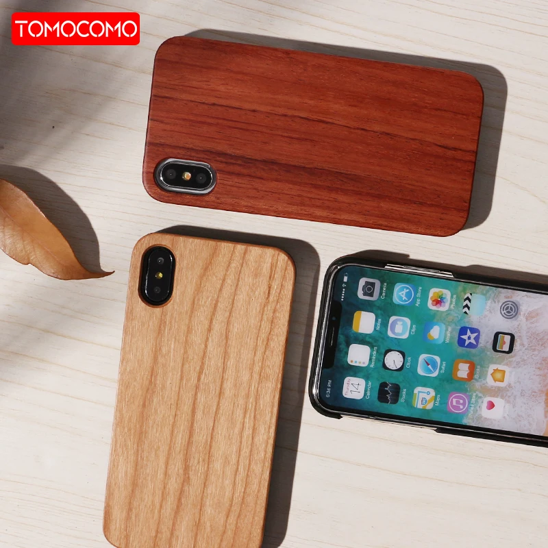 Real Wood Case For iphone15 14 14ProMax 14Plus 13Promax 13 12 11 Cover Natural Bamboo Wooden Hard Phone Cases