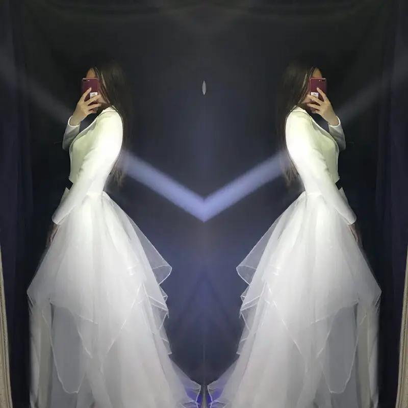 Traje de fiesta para discoteca, cantante femenina, bailarina, Jazz, DJ, DS, mono de actuación, Bar, fiesta, espectáculo, traje de escenario, peleles ajustados sexys blancos