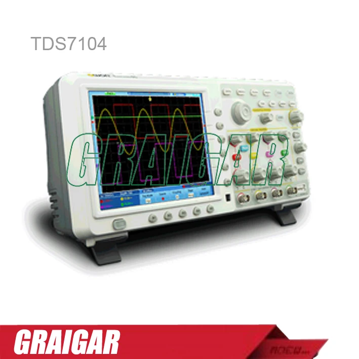 TDS7104 OWON TDS Series digital oscilloscope,100MHz Bandwidth 1GS/s Sample Rate ,4 Channel and 7.6M  Record Length