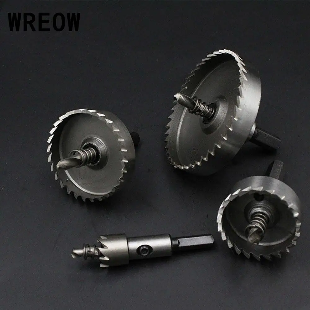 4241HSS wiertła 23-80mm zestaw do wiercenia ze stali nierdzewnej dla Holesaw Metal Cutter drewna frez narzędzia stolarskie