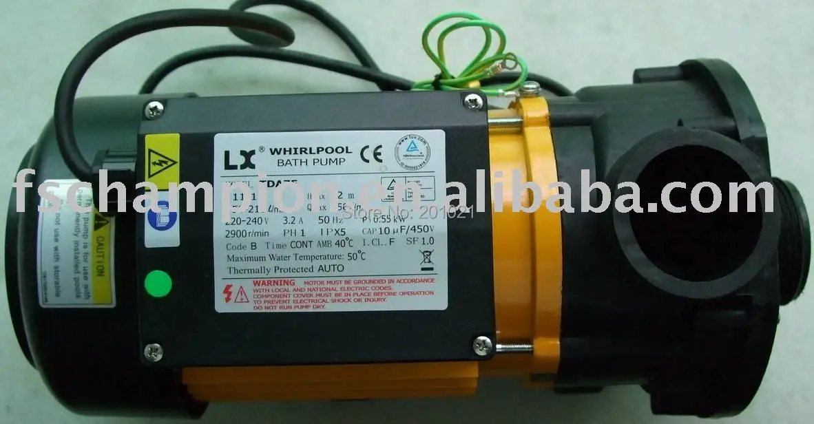 

Whirlpool LX Spa hot tub bath Pump TDA75 LX TDA Circulation Pump For Canadian, AMC Winer Spa, Chinese Spas, Cascade, Spa Serve