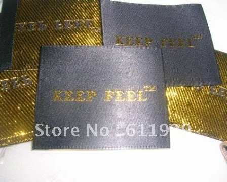 

Customized clothing woven labels/overcoat jacket main labels/collar tags/Trademark manufacture woven&printed labels 1000 pcs