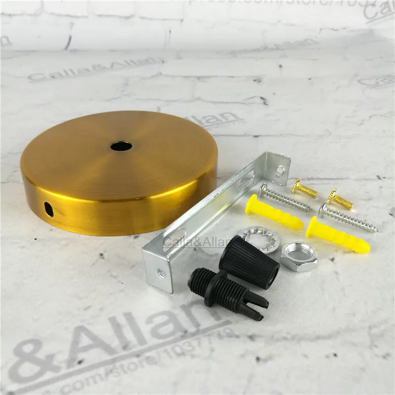 Sample Order 100mm Ceiling Plate Ceiling Mount Hook Pendant Lamp Decoration Metal Ceiling Plate, Lamp Accessories Canopy