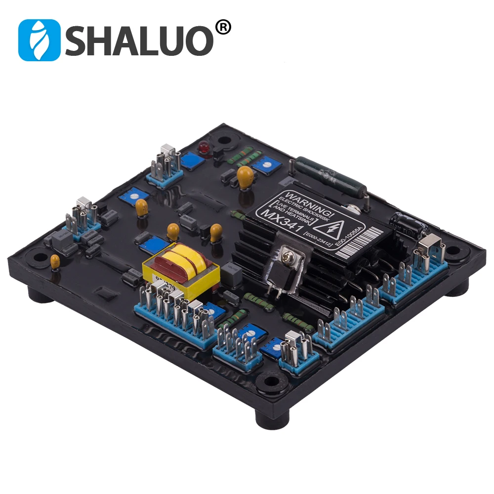 Generator Automatic voltage regulator MX341 AVR Permanent magnet Diesel brushless alternator Power regulator stabilizer view 5