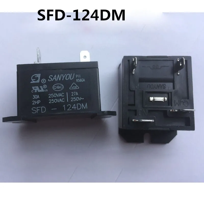 NEW power relay SFD-124DM SFD124DM 24VDC DC24V 24V 30A 250VAC 4PIN