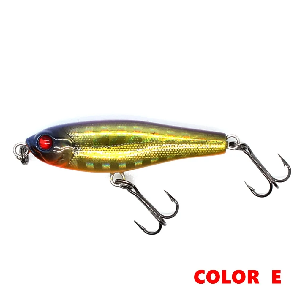 AOCLU sinkender kleiner winziger Stab, 38 mm, 2,8 g, harter Köder, Bleistift-Wobbler-Köder, Schwimmen wie verletzter, sterbender Fisch, VMC-Haken, solider Körper – Detail 9