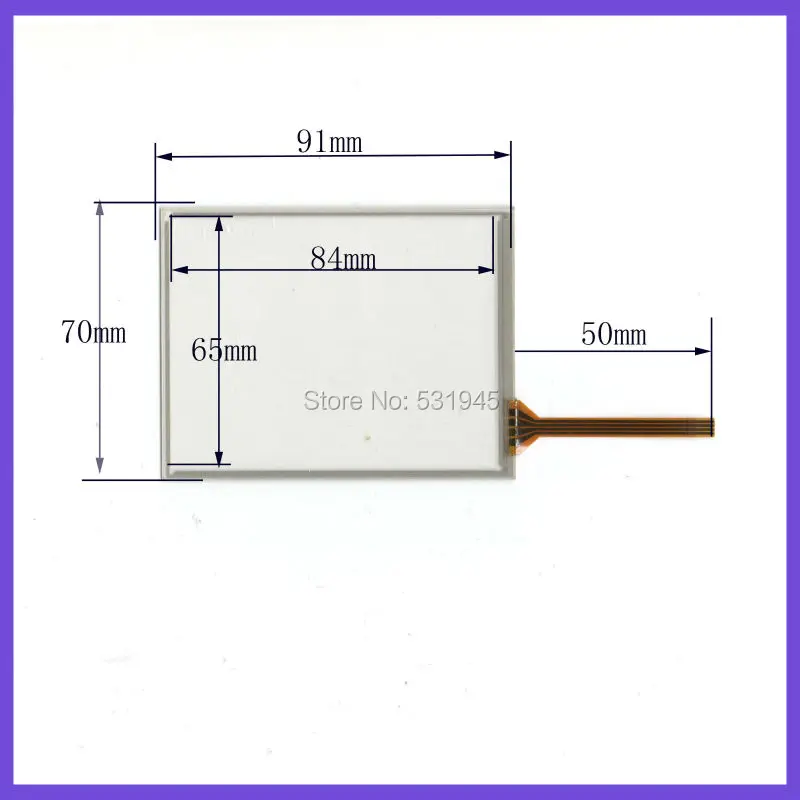 ZhiYuSun New 3.8 inch TOUCH Screen panels 91mm*70mm for GPS or commercial use Display compatible