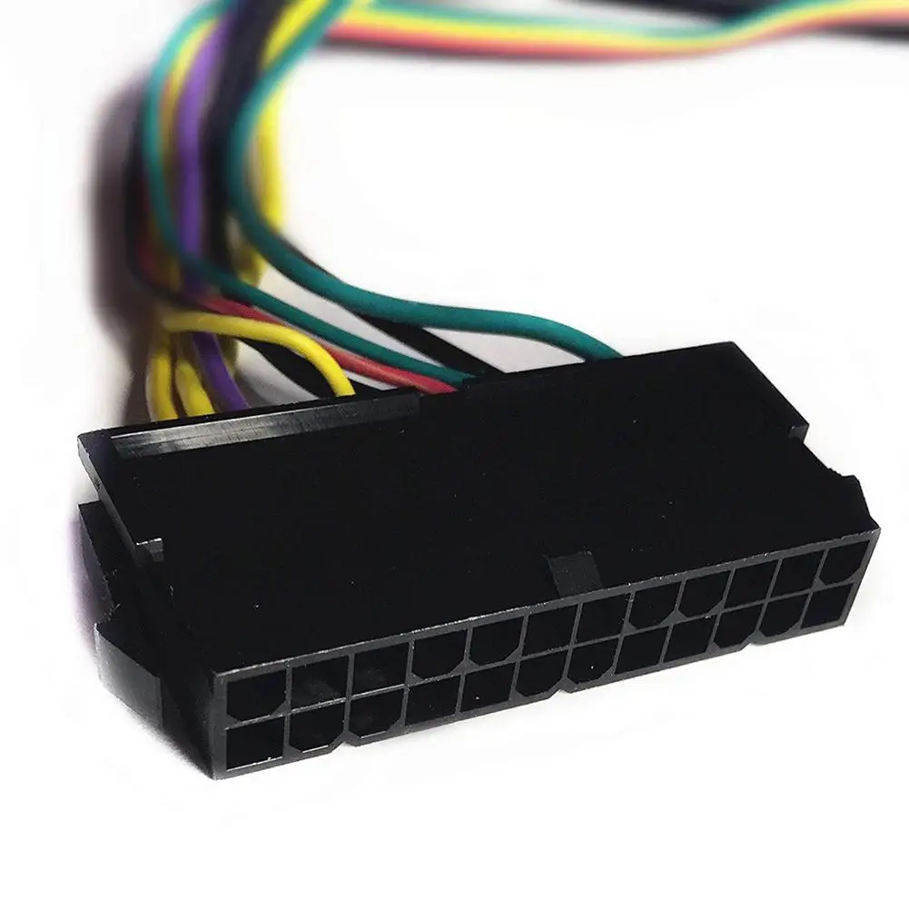 محول كابل تحويل الطاقة لـ HP Elite 8100 8200 8300 800G1 ATX 24-pin to 6P