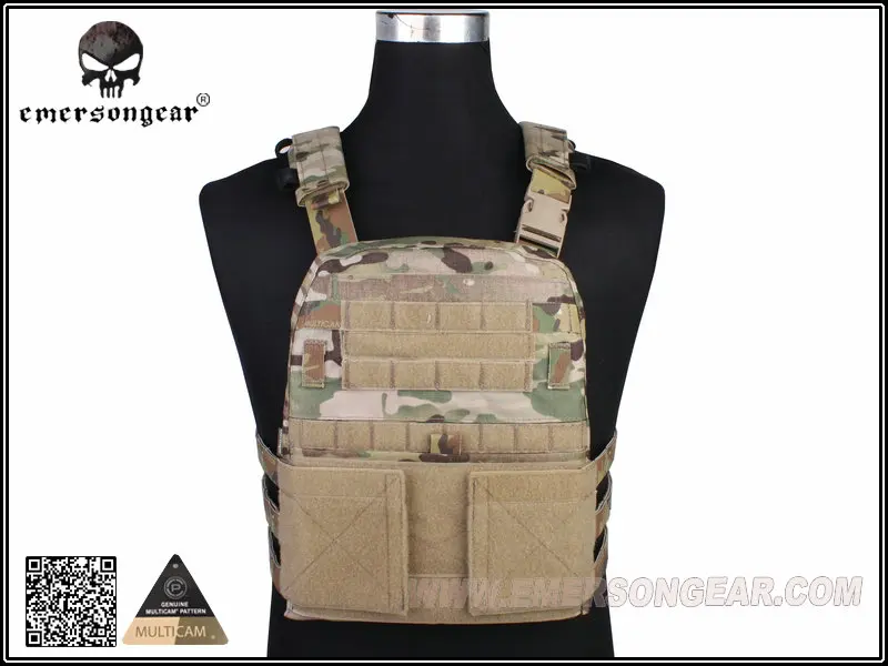 Tactical Airsoft Combat Gear, CP Style Lightweight, AVS VEST Hunting Fabric, AVS Vest, Adaptive Vest, Multicam, EM7398MC