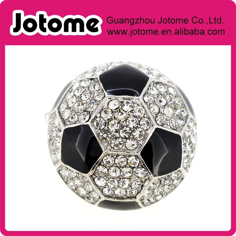 

Black And White Soccer Ball Sports Pin Brooch 1 x 1 inches