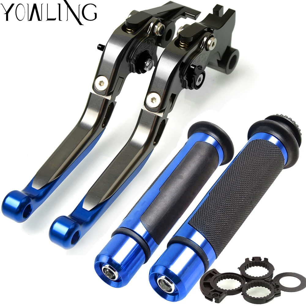 

Motorcycle Accessories Folding Extendable Brake Clutch Levers and Handlebar Hand Grips For SUZUKI GSX 250R GSX250R 2016 2017