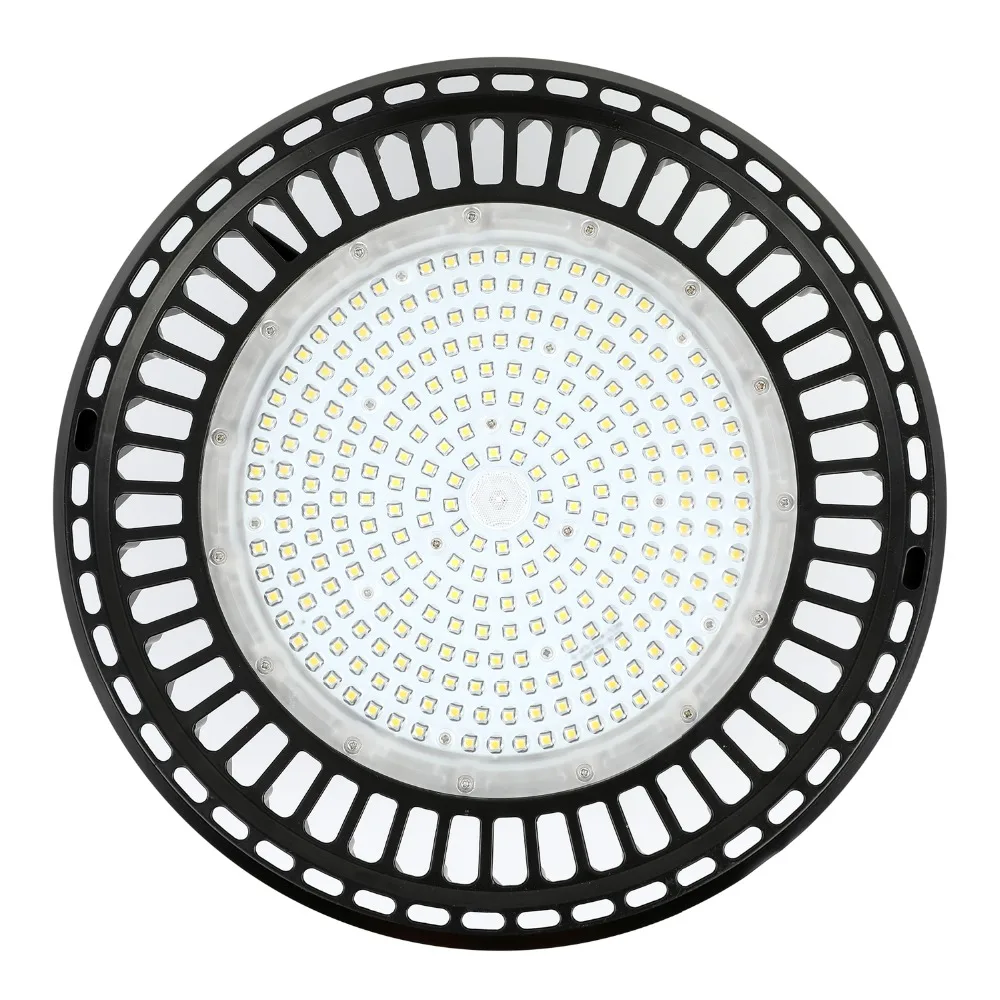 

200W ufo led high bay light warehouse lighting 220V 110V for garage workshop chandelier public lighting