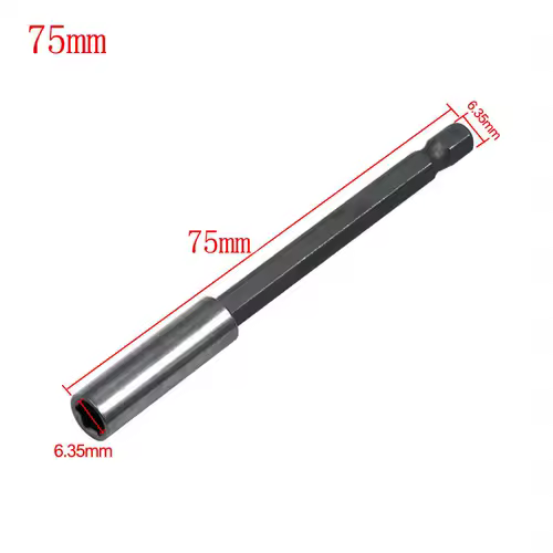 1/4 Hex Shank Quick Release Electric Drill Magnetic Screwdriver Bit Holder 60mm 75mm 100mm 150mm - Image 10