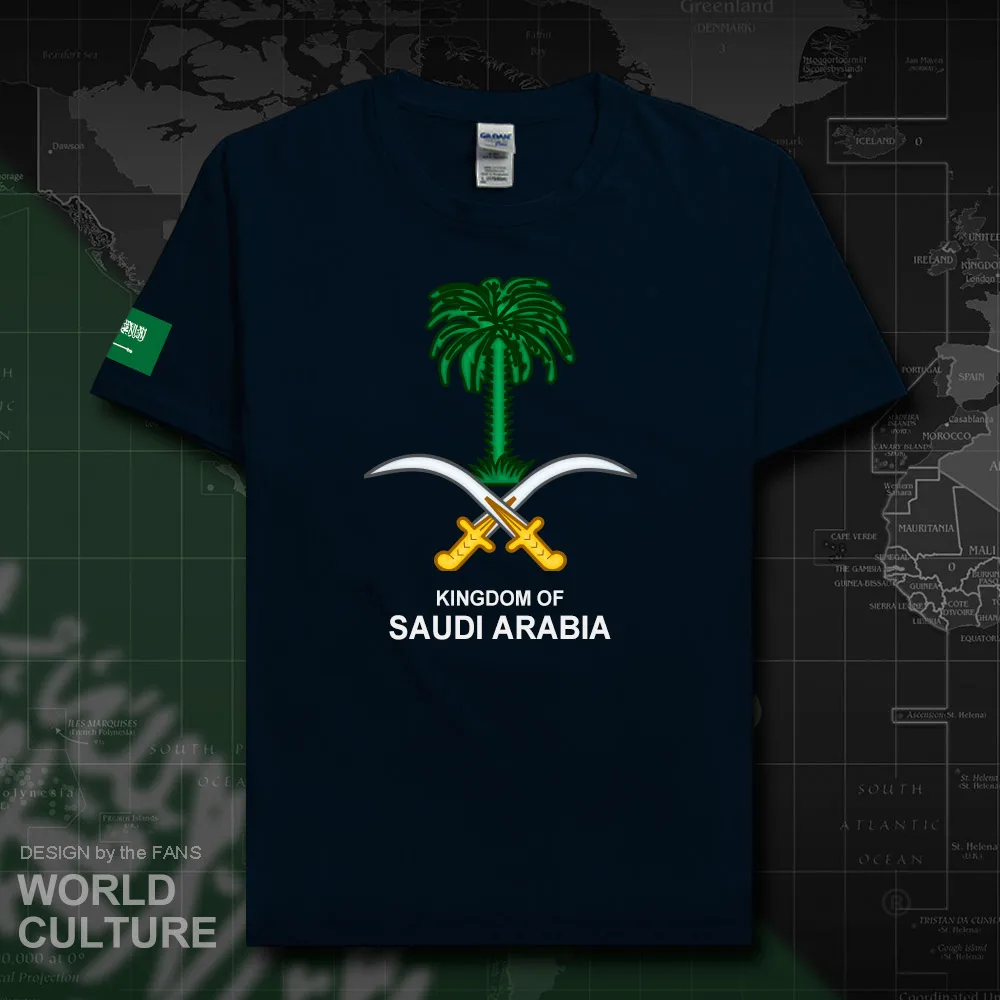 Saudi Arabia Saudi Arabian SA SAU men t shirt fashion 2019 jersey nation team 100% cotton t-shirt fitness clothing tees new 20