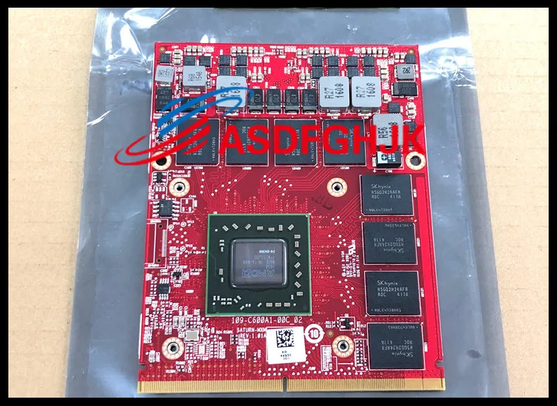 Original FOR Dell Precision M6600 M6700  FirePro M6100 2GB GDDR5 Graphic Video Card K5WCN 0K5WCN CN-0K5WCN Test OK