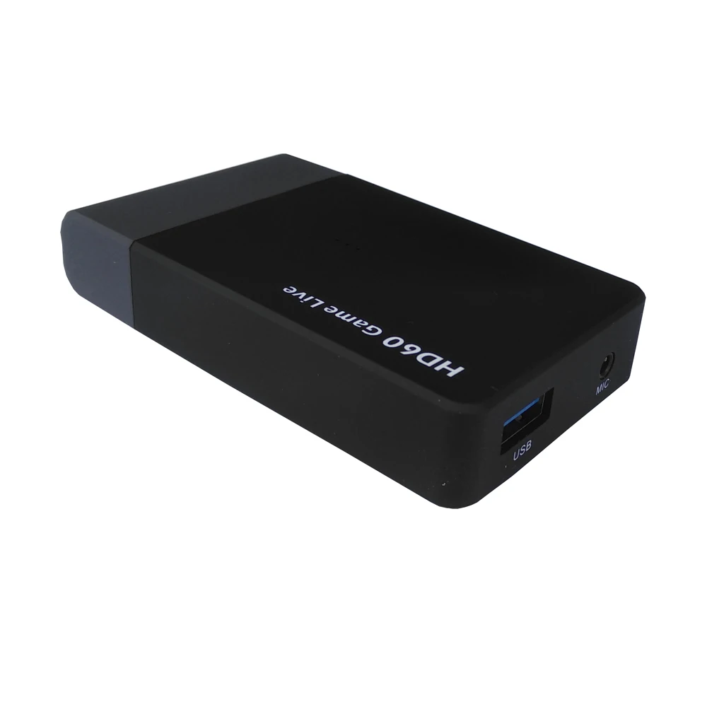 

HDMI to USB3.0 converter, convert HDMI to USB3.0 and HDMI output show HD monitor,with MIC function, record your voice together