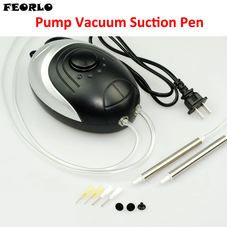 

FEORLO Pump Vacuum Suction Pen Machine IC SMD BGA Chip Pick Up Tools bga Placement Free shipping