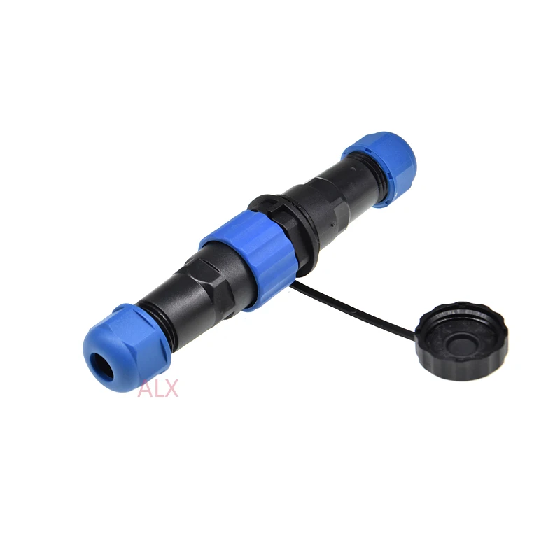 SP16 IP68 waterproof connector male plug & female socket 2/3/4/5/6/7/8/9 pin panel Mount wire cable connector Docking Aviation