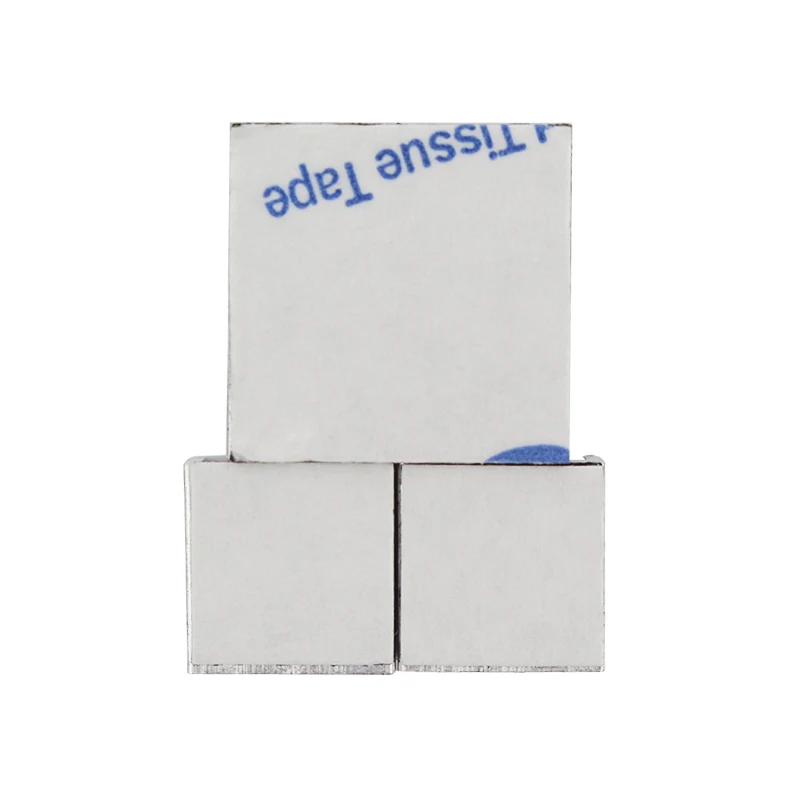 10 Pçs/lote 3 Raspberry Pi Dissipador de Calor de Alumínio Dissipador de Calor bloco de Resfriamento da CPU 3 Refrigerador Radiador para Raspberry Pi Modelo B + Plus Pi3 B 2B