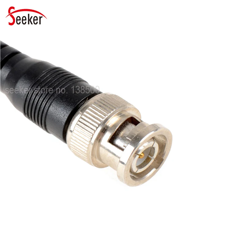 50pcs /Lot RG59 BNC Connector Cable BNC to BNC Male Extension Cable RG59 Coaxial Cable for Security System