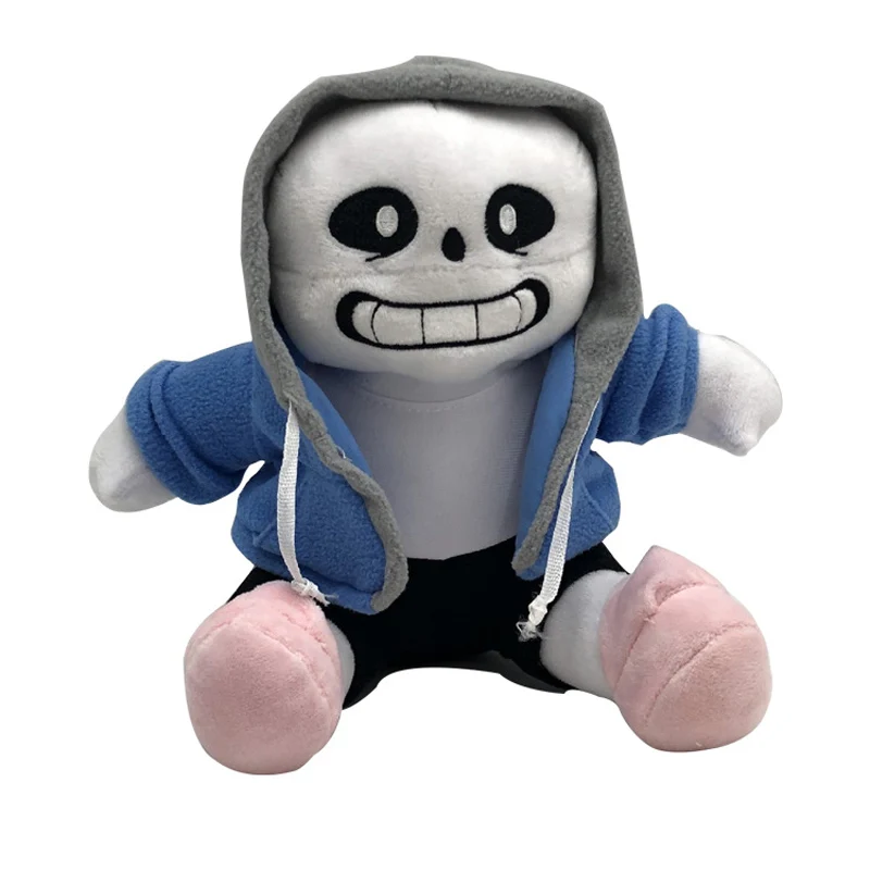 Undertale Sans Papyrus Stuffed Toys para crianças, presentes de pelúcia infantil, 22-28cm, 1Pc