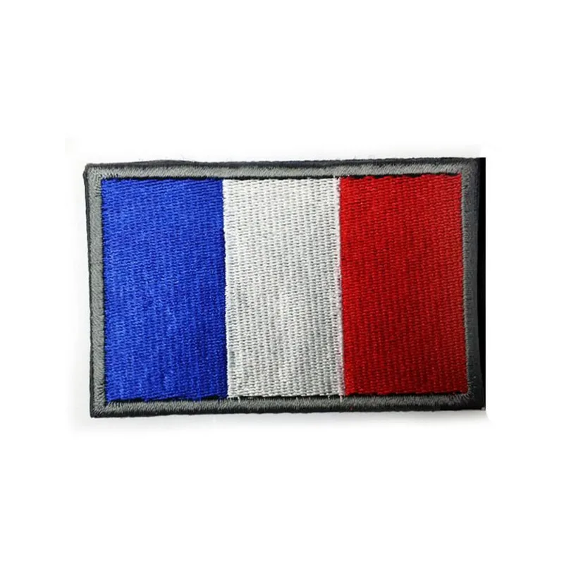 3D Embroidered EU Netherland Croatia Italy New Zealand Flag Patch Sew On Clothes Armband Backpack Sticker DIY Applique 8CM X 5CM