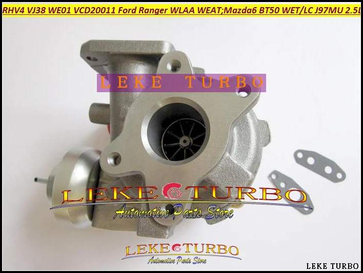 Free Ship Turbo RHV4 VJ38 VED20011 WE01 WE01F Turbocharger For MAZDA 6 BT50 BT-50 WET WLC For FORD Ranger WLAA WEAT J97MU 2.5L