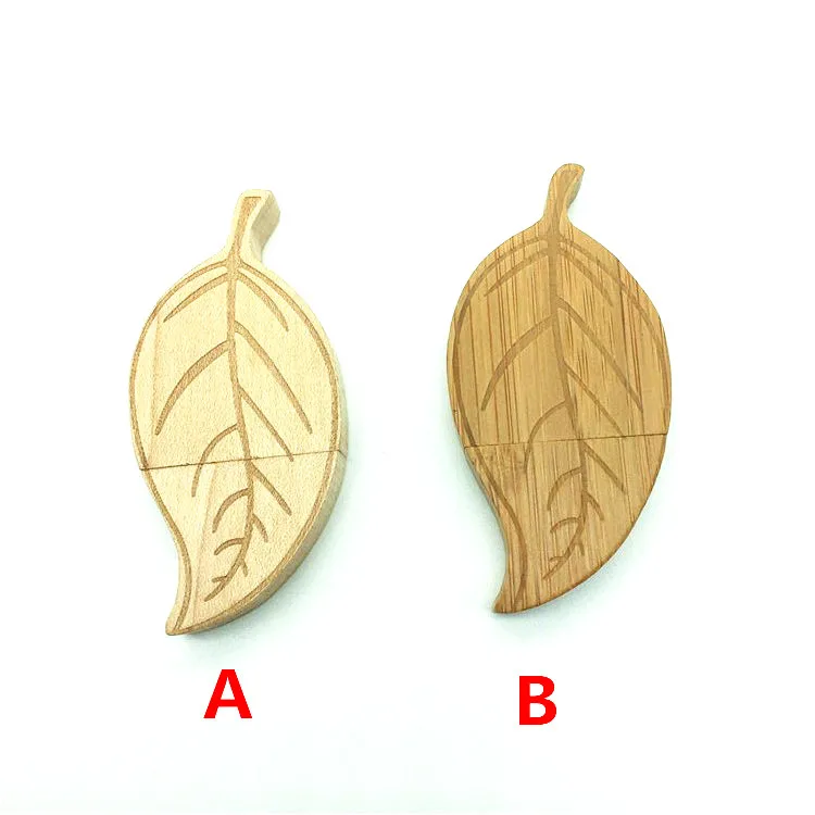 Leaf Shape USB 3.0แฟลชไดรฟ์คริสต์มาสของขวัญ Pendrive 8GB 64GB ไดรฟ์ Flash 16GB ไดรฟ์ปากกา32GB USB Stick USB