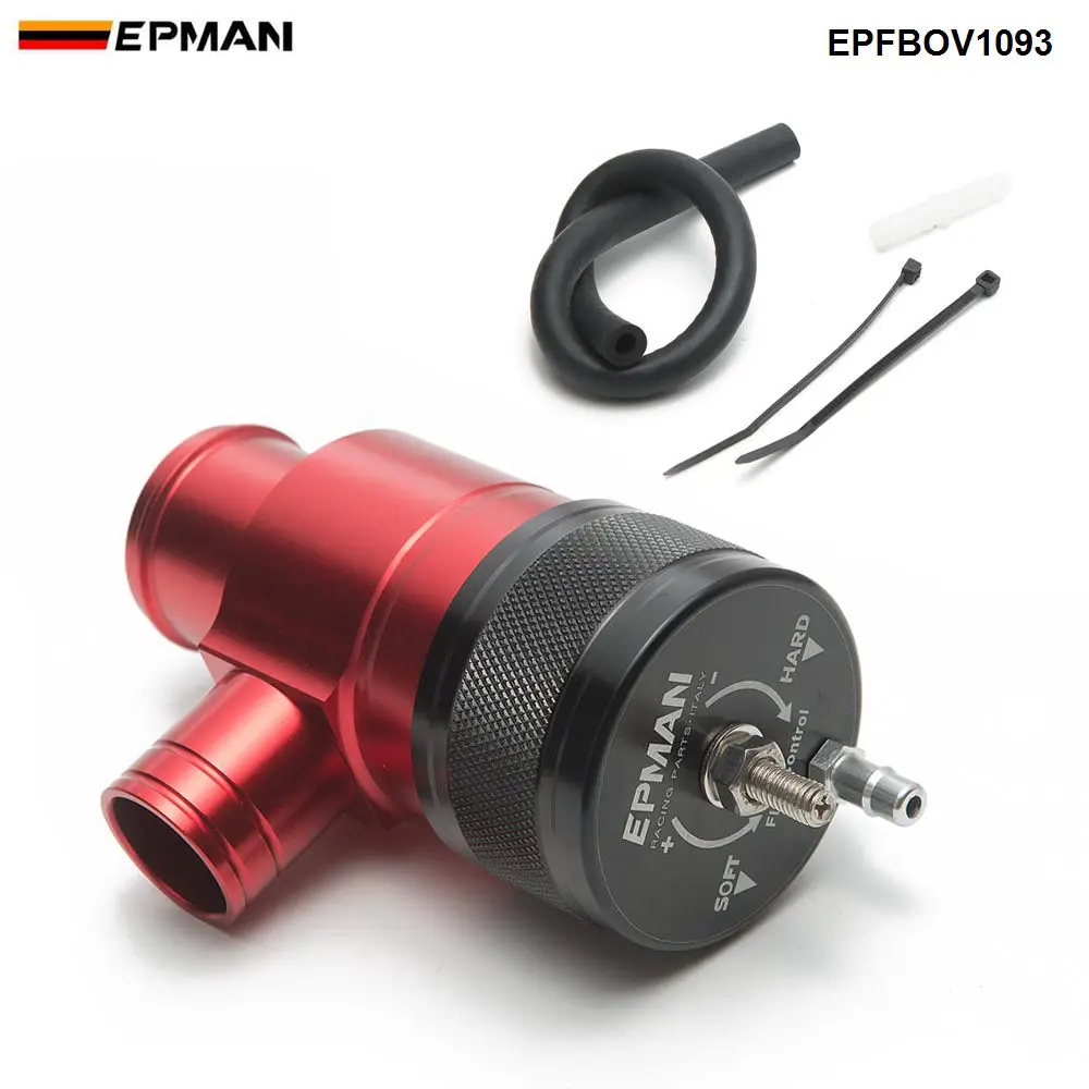 Car Racing Red & Black Intercooler Recirculation Blow Off Valve BOV Kit For Subaru WRX 2.0L Turbo 15-17 EPFBOV1093