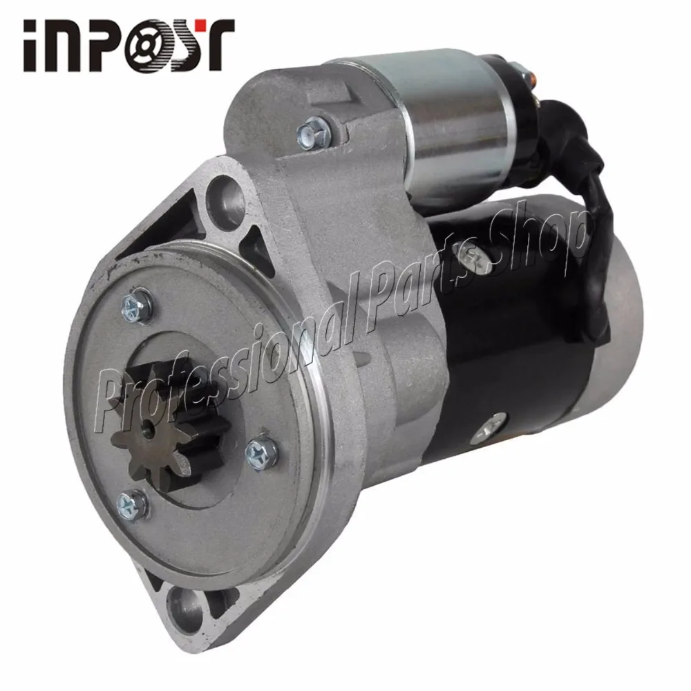 

NEW STARTER FITS 4TNV98 4TNV98T YANMAR S13-204 129900-77010 S13204 12990077010