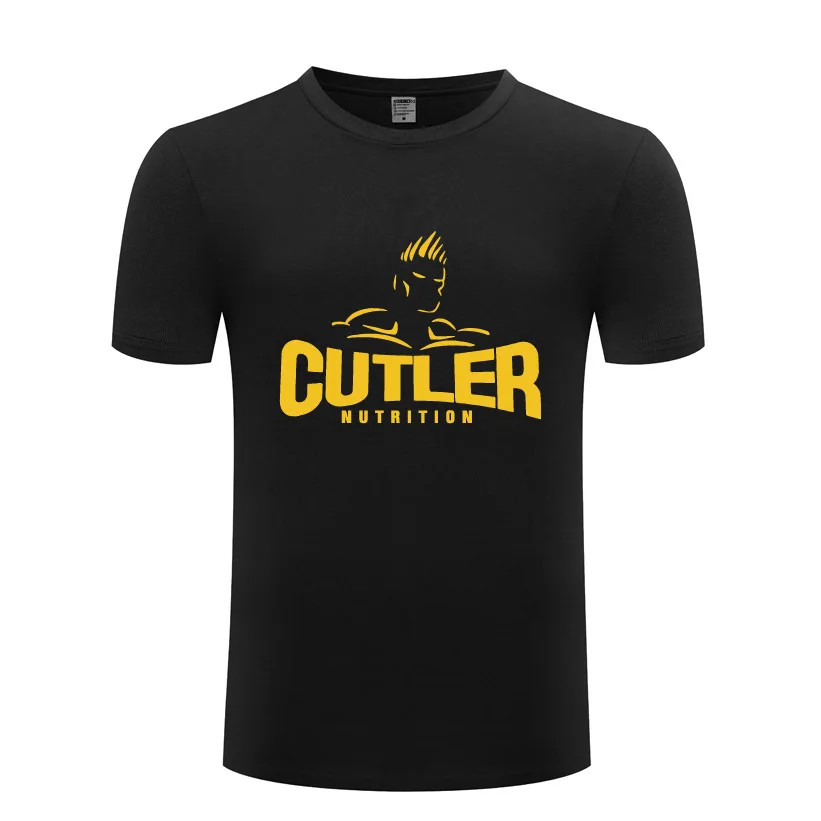 Cutler Muscle Athletic Workout Bodybuilding T Shirts Men Short Sleeve O Neck Cotton Man T-Shirt Cool Streetwear Fitness Top Tee