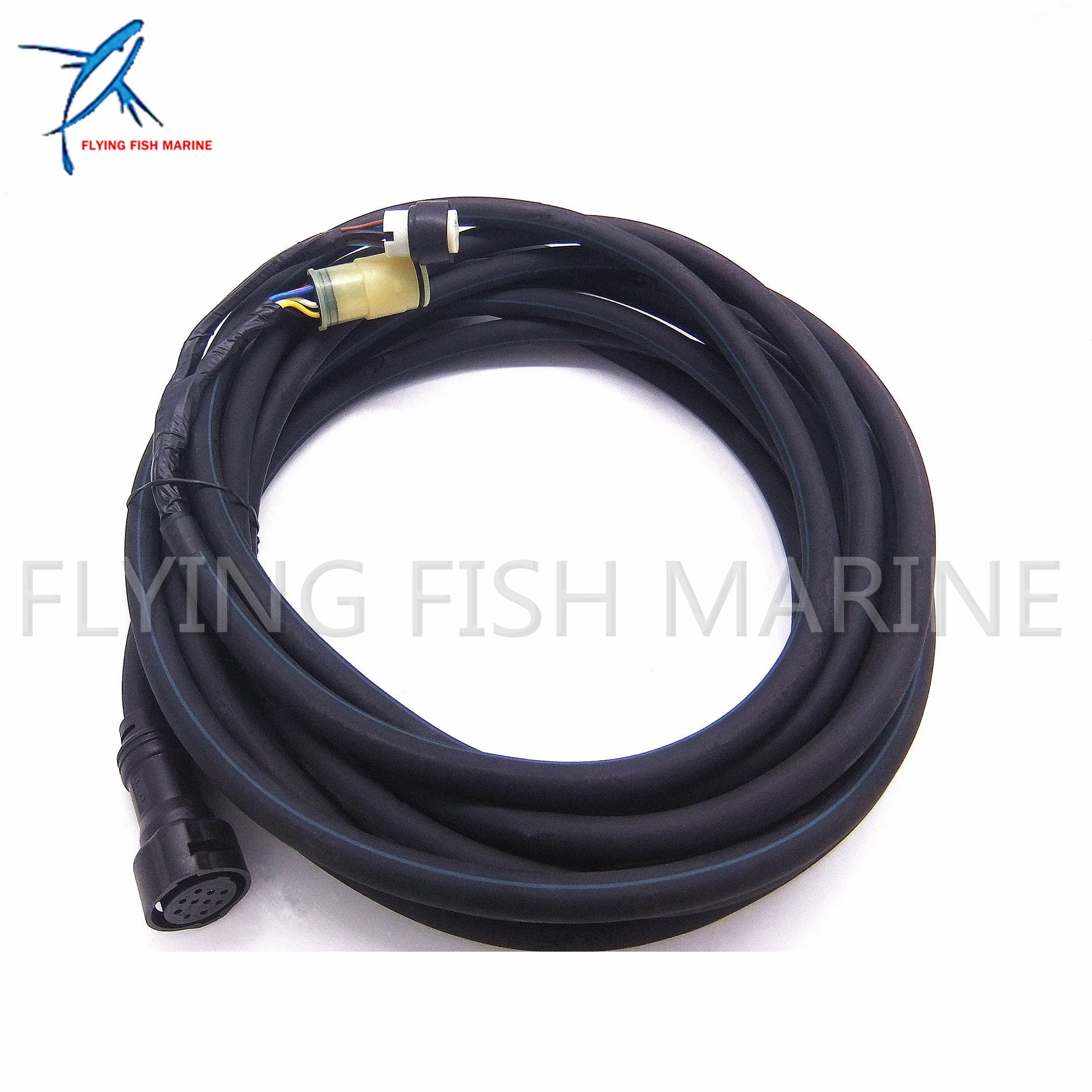 

61A-8258A-00 6K1-8258A-40 26FT Main Wiring Harness 10P For Yamaha Outboard Motor 704 Remote Control 8M