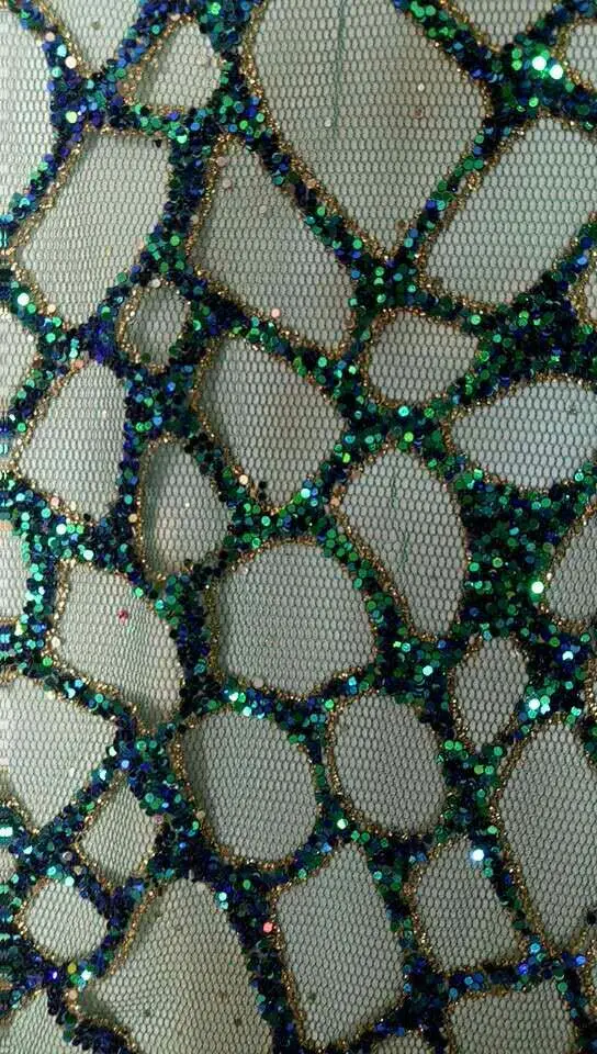 

5yards AH115 dark green new african dobby hand print glued glitter net mesh lace for sawing/lady dress/wedding