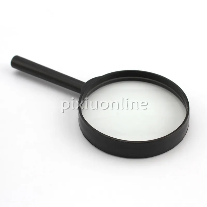 J089b Handheld Plastic Magnifier Lens Diameter 75mm for Reading and Experiment DIY Hand Making Sell at a Loss Espana Ukraine