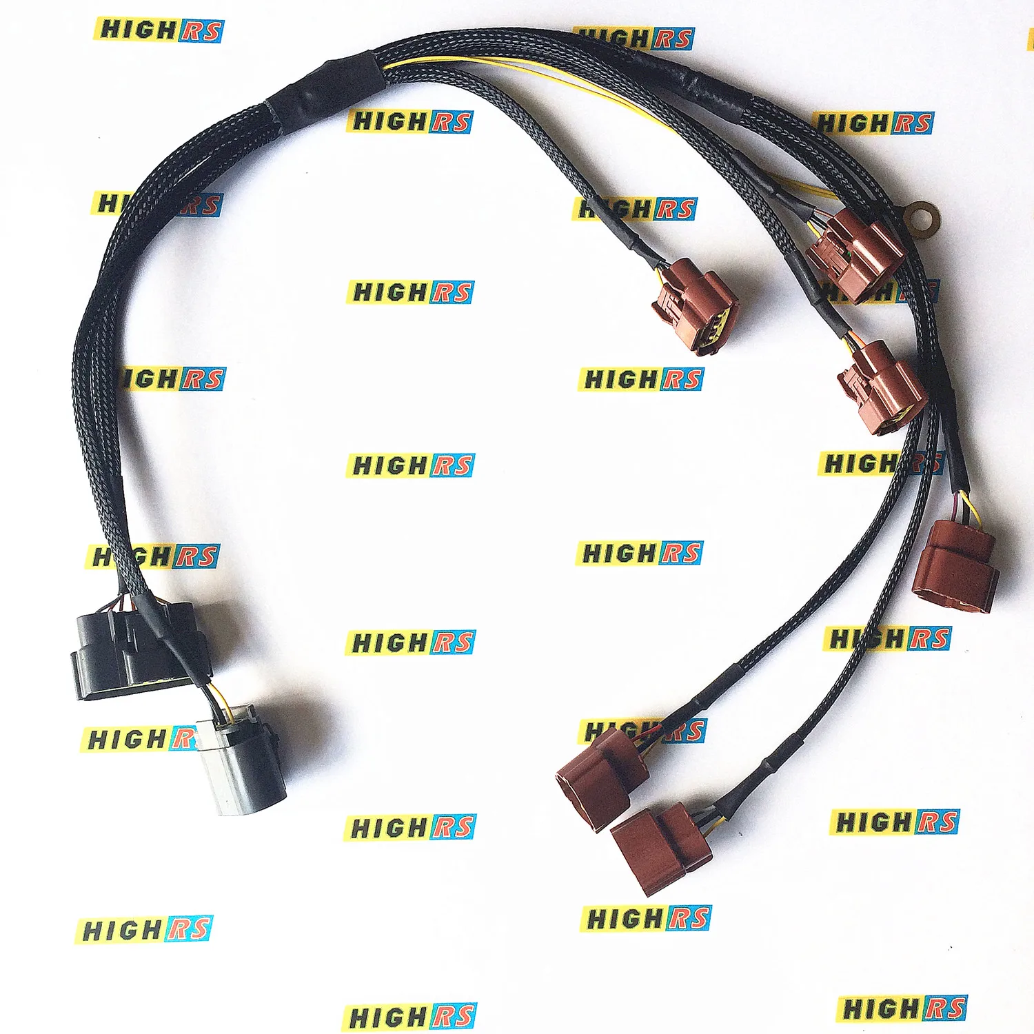 Wire harness loom connector fit Nissan skyline GTR R32 BNR32 GTST RB26DETT IGNITION COIL PACK 24079-05U00 GENUINE OE CONNECTOR