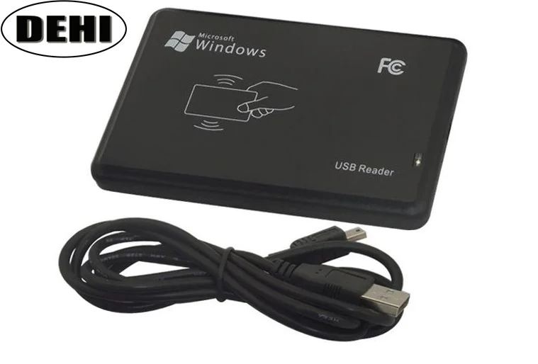 

10pcs/Lot High Quality 13.56MHz RFID IC Card Tag Reader (only Read) USB 2.0