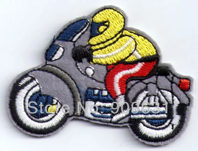 

Ghost Rider Sport autobike motorcycle Iron On Patches, Made of Cloth Guaranteed 100% Quality Appliques Free Shipping!!!