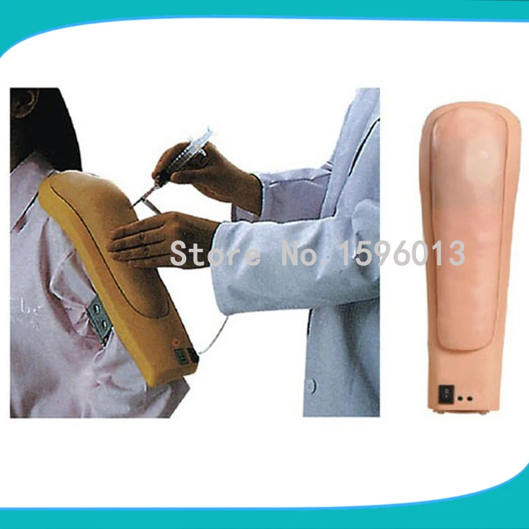 Electronic Upper arm Intramuscular Injection Model,Wearable Intramuscular Injection arm,Injection Training Arm