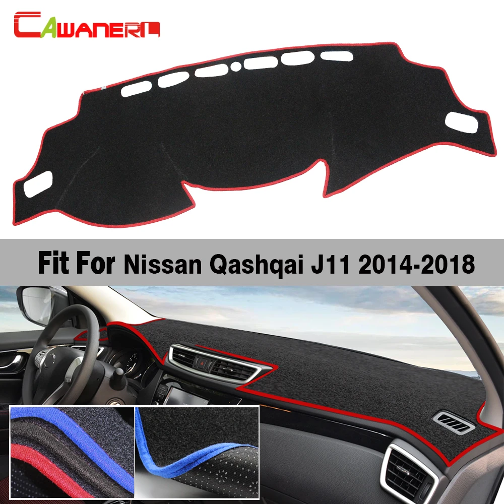 

Коврик для приборной панели автомобиля, избегайте света, коврик для стола, ковер, инструмент, платформа, чехол без скольжения для Nissan Qashqai J11 2014 2015 2016 2017 2018