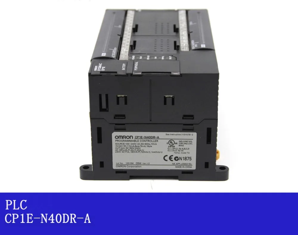 

Оригинальный Новый ЦП CP1E PLC 40 I/O 24DI 16DO реле N40DR