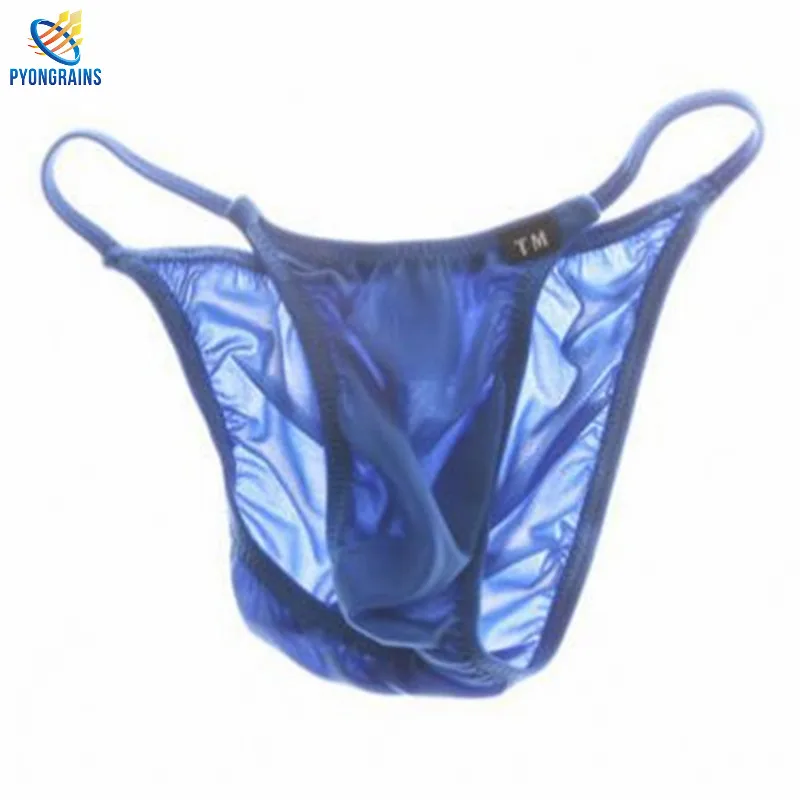 

New Arrival Sexy Men's Briefs High Quality Nylon Gay Men Underwear Soft Waistband Patchwork Briefs for Mens Bikini Briefs