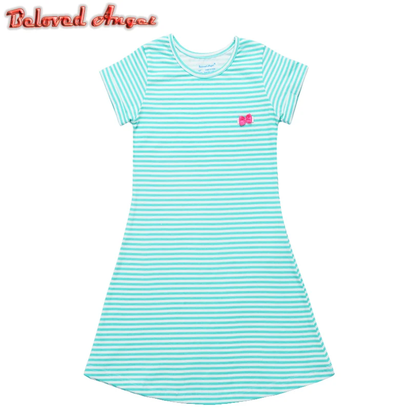 Girl Dress Summer Baby Girls Short Sleeve Clothes Kids Dresses Girls Costume Children Princess Dress Unicorn Casual School Wear